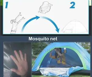 3- People Automatic Orange Tent