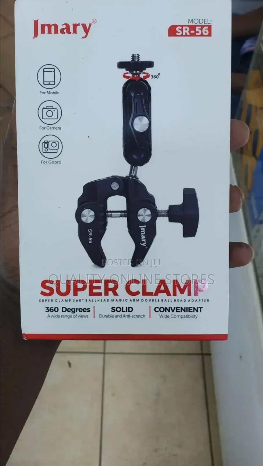 Foldable Jmary Clamp