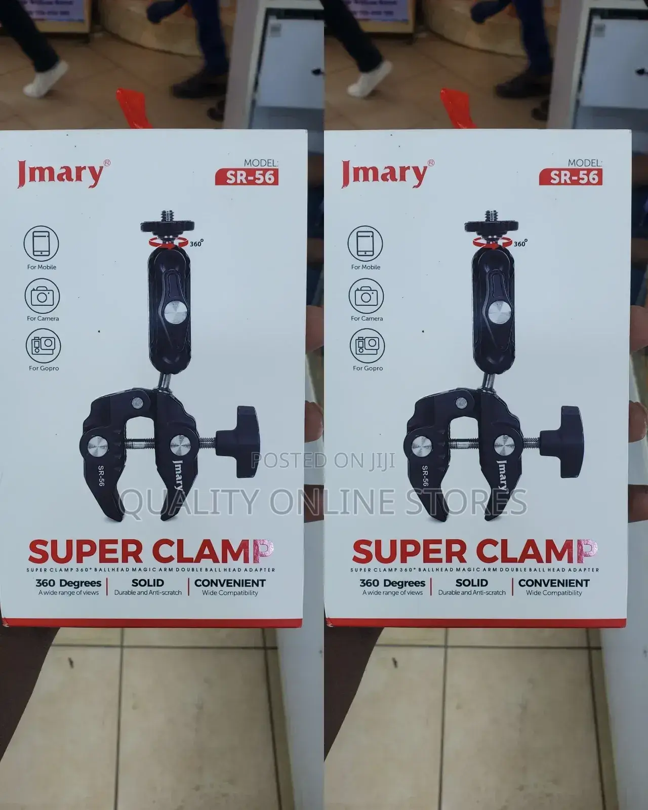 Foldable Jmary Clamp