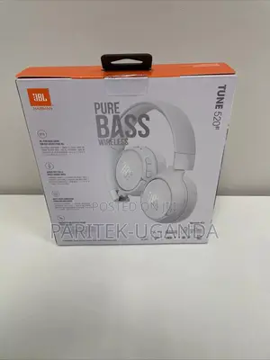 JBL Tune 520bt Wireless Bluetooth on-Ear Headphones - White
