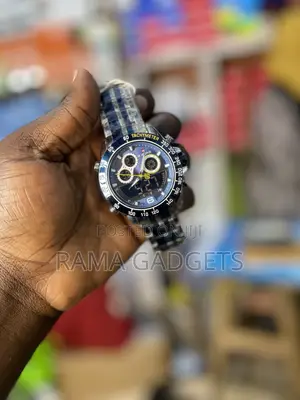 Nf9188 Silver Stainless Steel Dual Time Wrist Watch