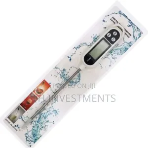 Digital Universal Kitchen Food Cooking Thermometer-White
