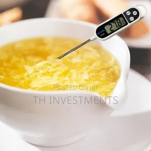 Digital Universal Kitchen Food Cooking Thermometer-White