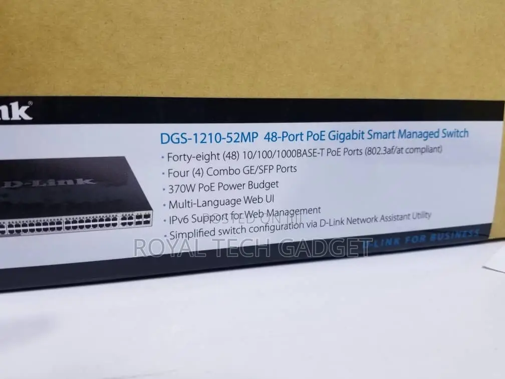 D Link DGS-1210 48ports Gigabit Smart Managed Switch