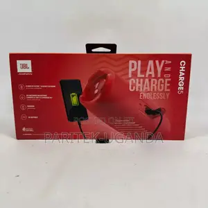 JBL Charge 5 Portable Waterproof Bluetooth Speaker Red