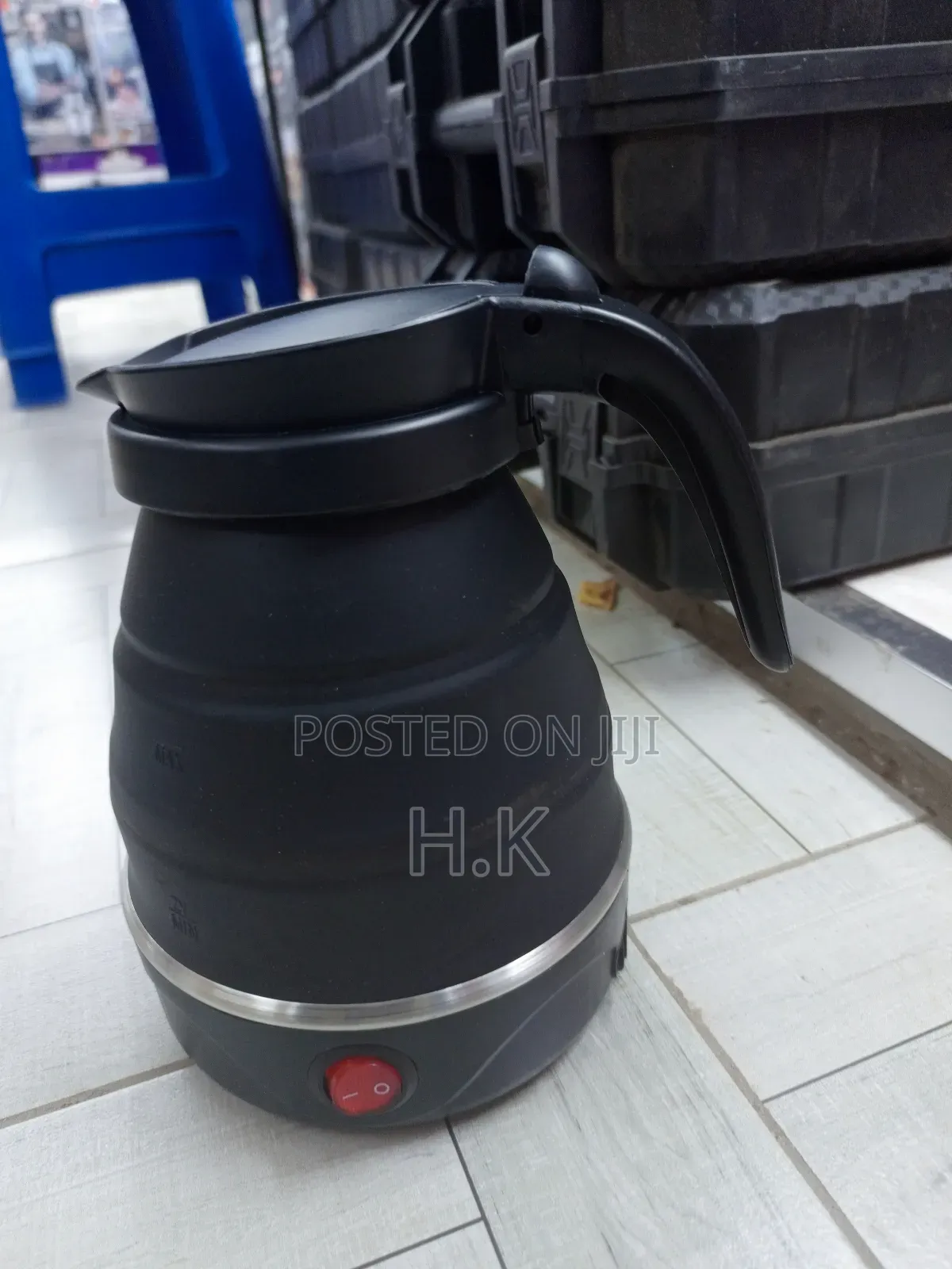 Hoffmans 0.6l Travel Folding Electric Kettle, Model Hm-2546