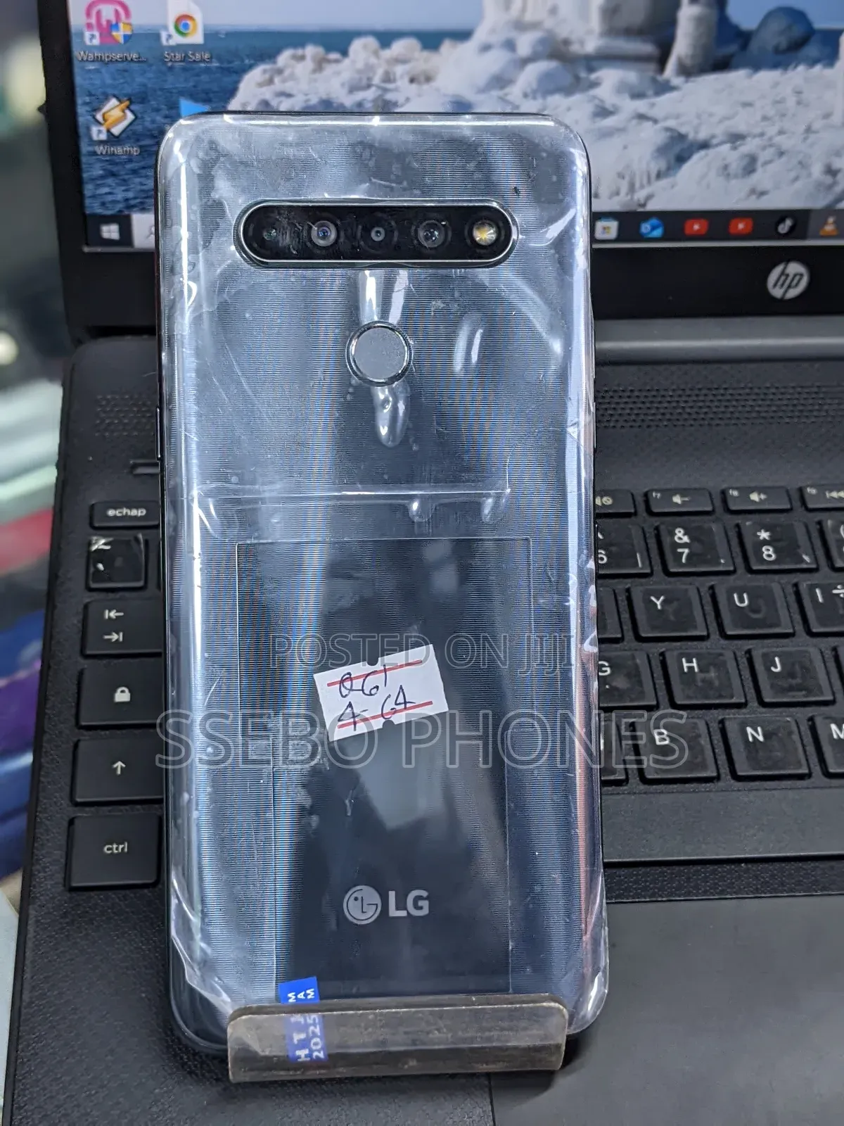 New LG Q61 64 GB Blue
