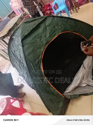 4 Person Waterproof Camping Tent ( Army Green)