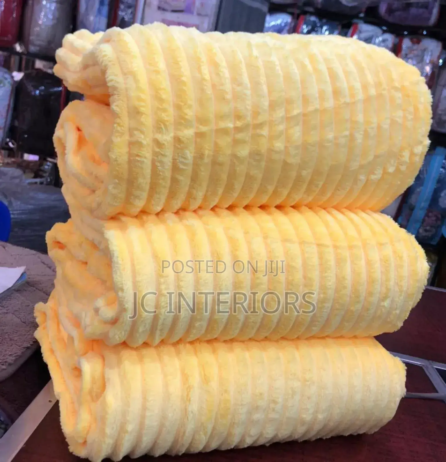 Yellow Soft Blanket