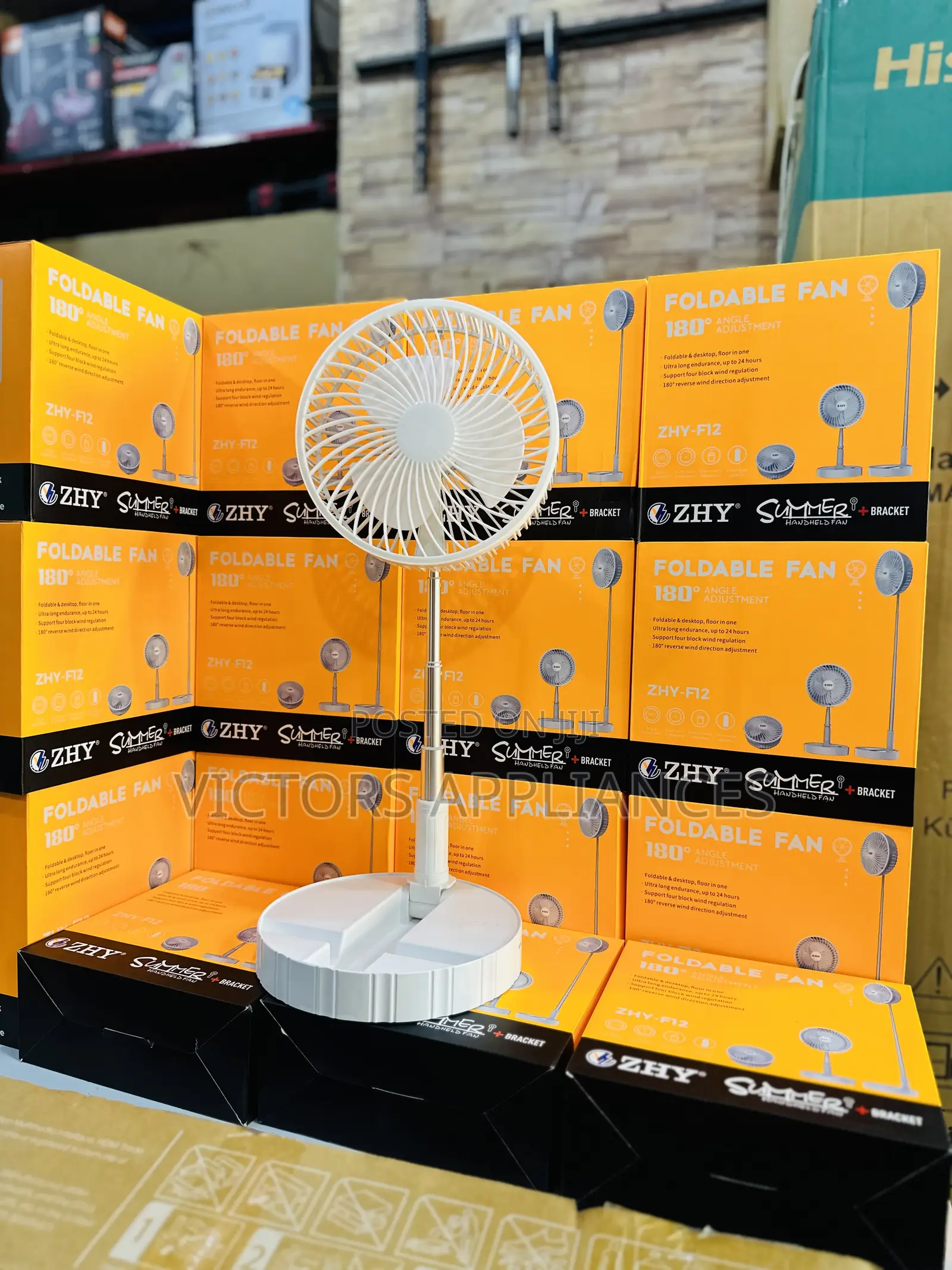 Rechargeable Foldable Fan