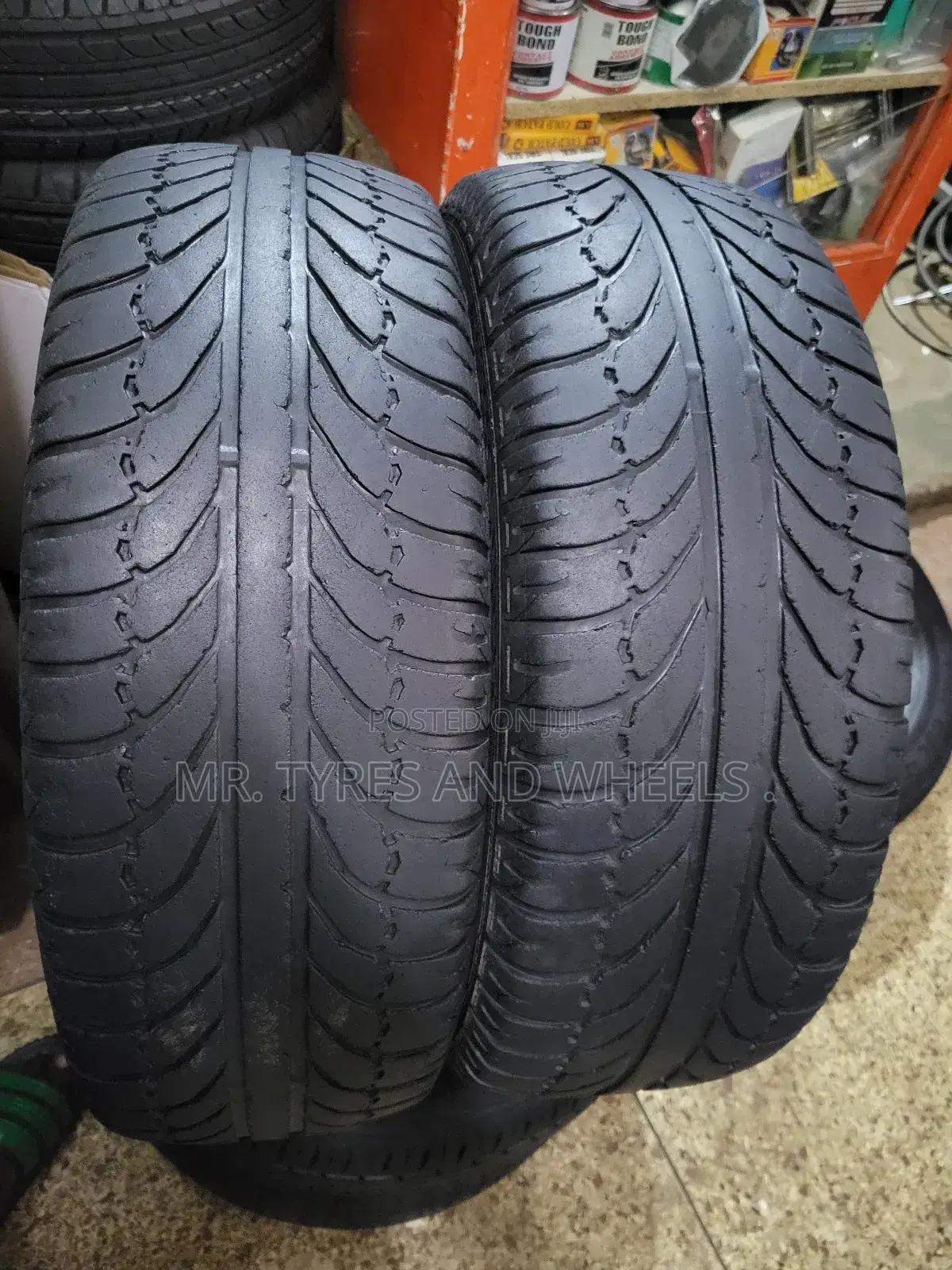It's 205/65 R15 Jk Tires Used Bt Still Gd Tires. India 