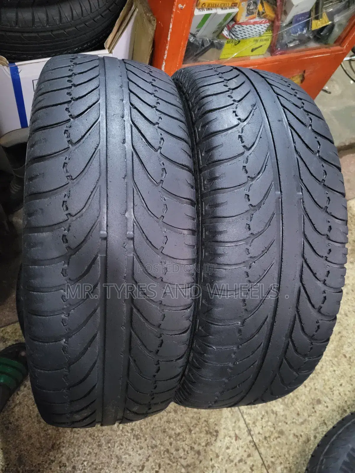 It's 205/65 R15 Jk Tires Used Bt Still Gd Tires. India 