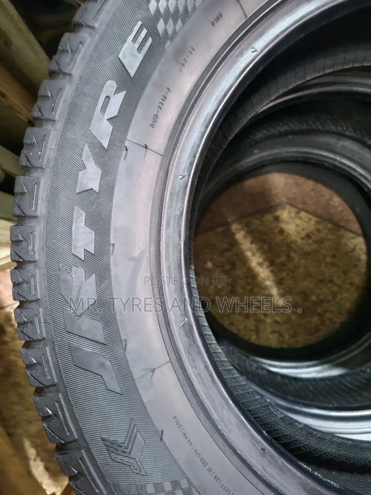 It's 205/65 R15 Jk Tires Used Bt Still Gd Tires. India 