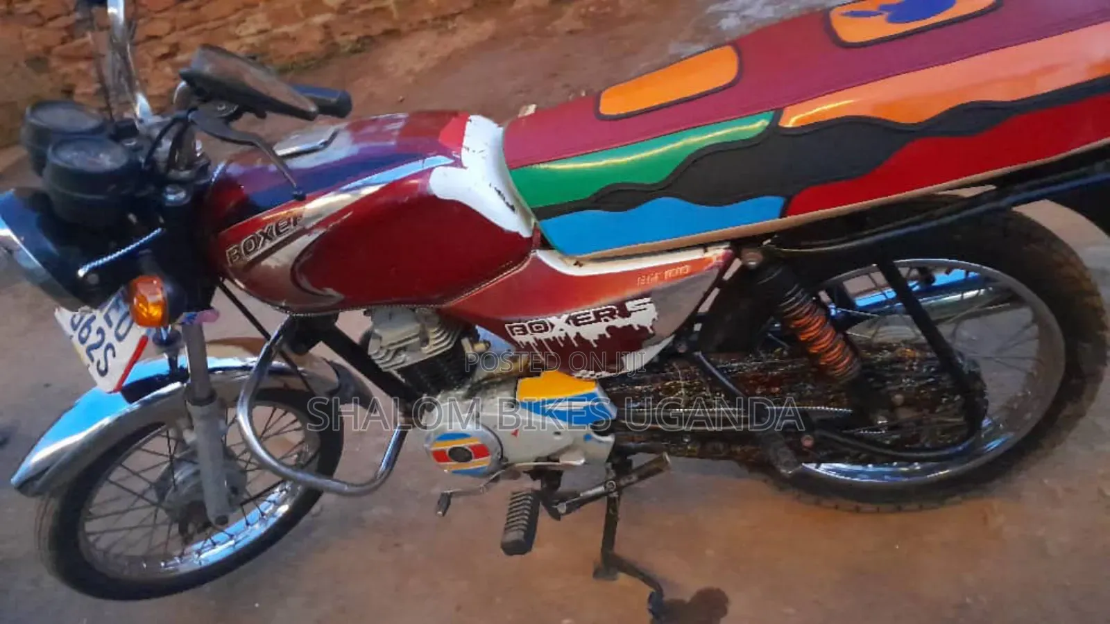 Bajaj Boxer 100 2019 Red
