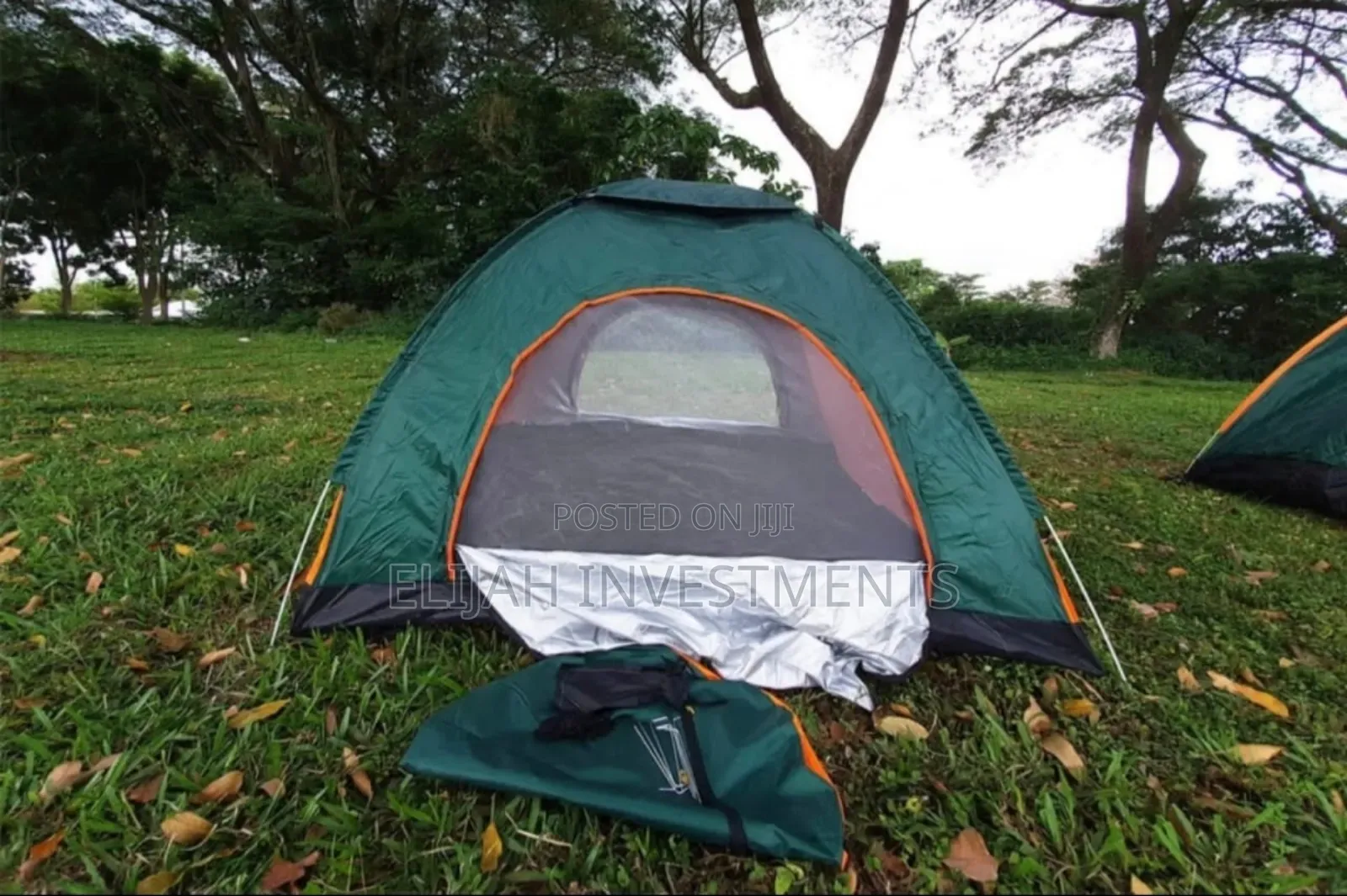Automatic Green Outdoor Camping Tent 2 Persons