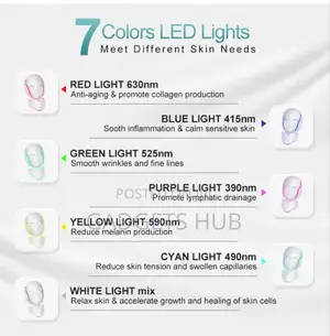 Anti-Acne 7 Led Color Light
Therapy Mask Facial Mask