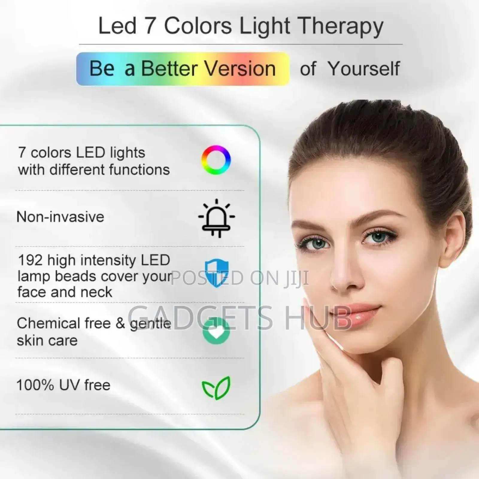 Anti-Acne 7 Led Color Light
Therapy Mask Facial Mask