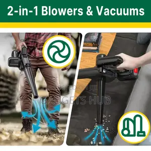 Cordless Electric Air Blower Vacuum Clean Blowing