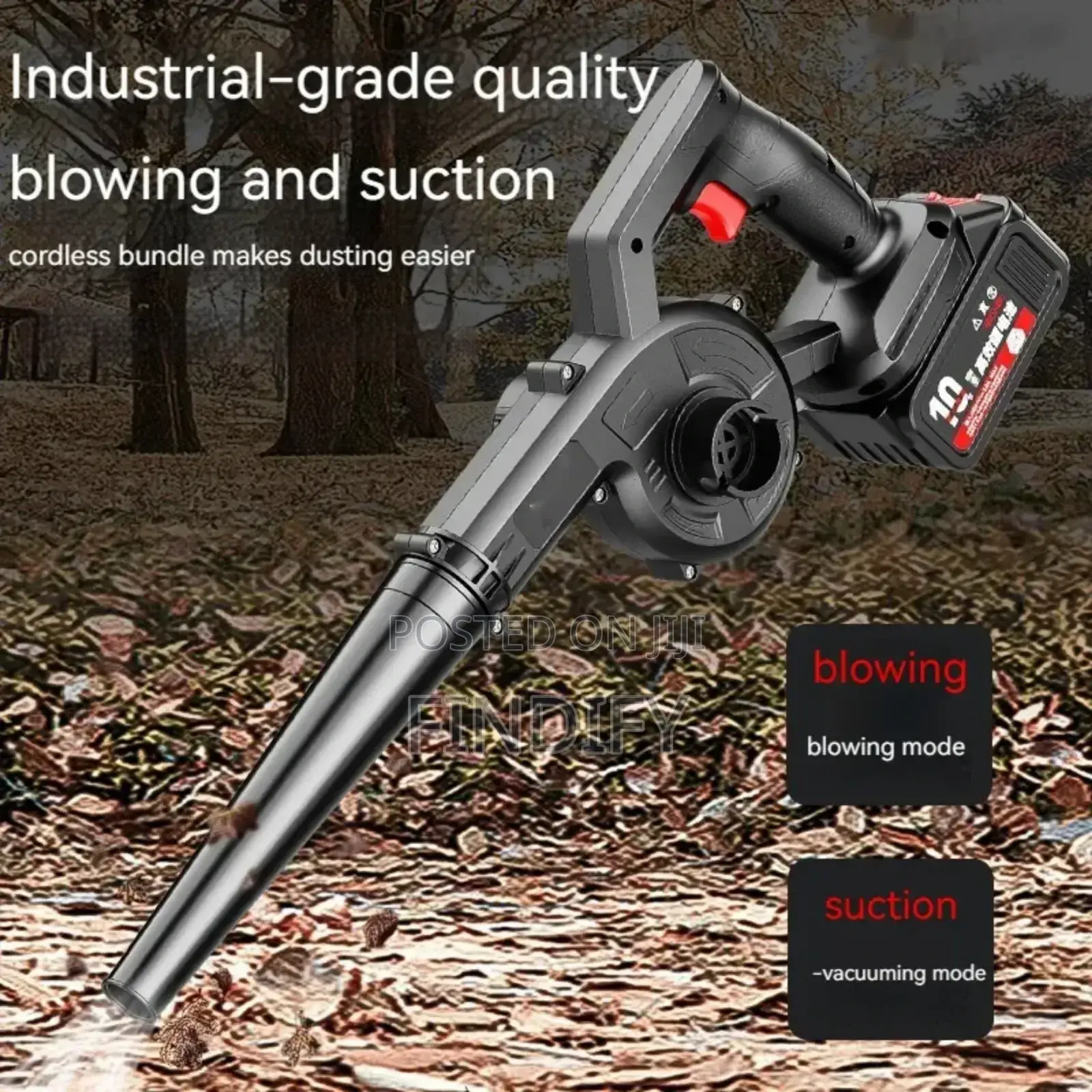 Cordless Electric Air Blower Vacuum Clean Blowing