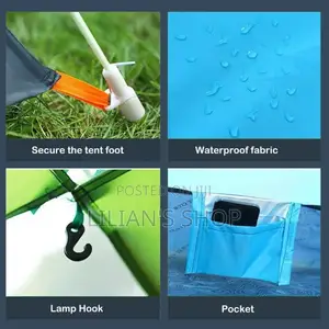 3 to 4 Person Automatic Camping Tent
