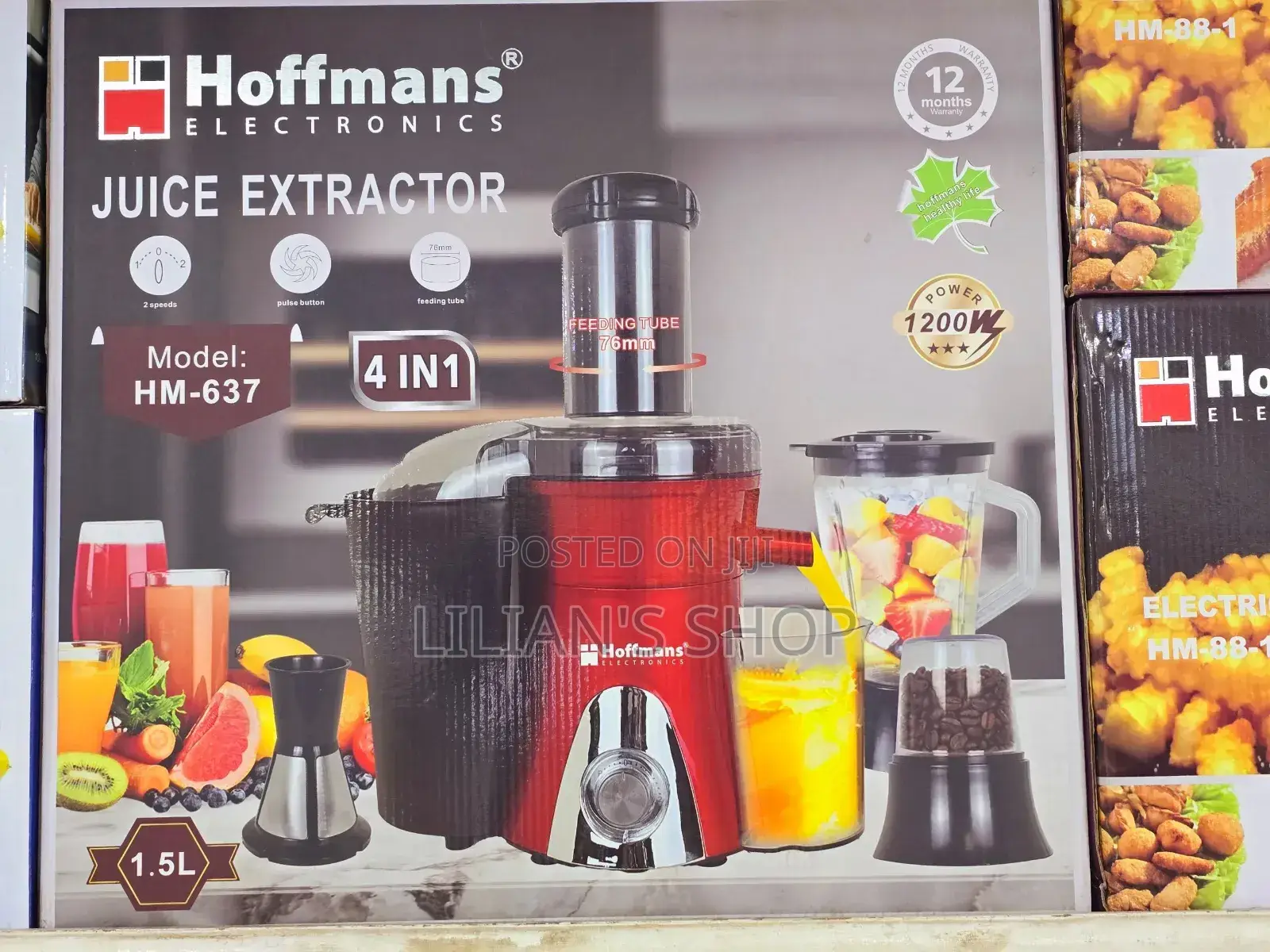 Hoffman 4 In1 Juice Extractor