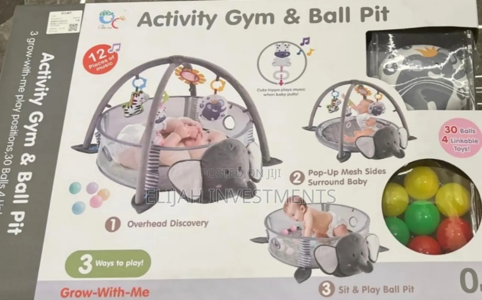 Classy Baby Activity Gym and Ball Pit