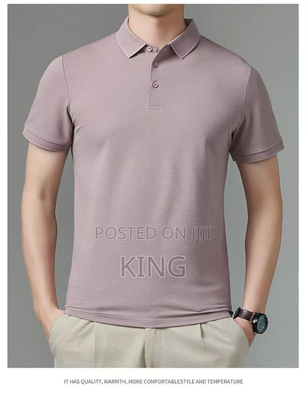 Serene Polo Style T-Shirt