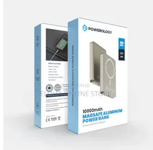 Powerology 10000mah Magsafe Aluminum Power Bank
