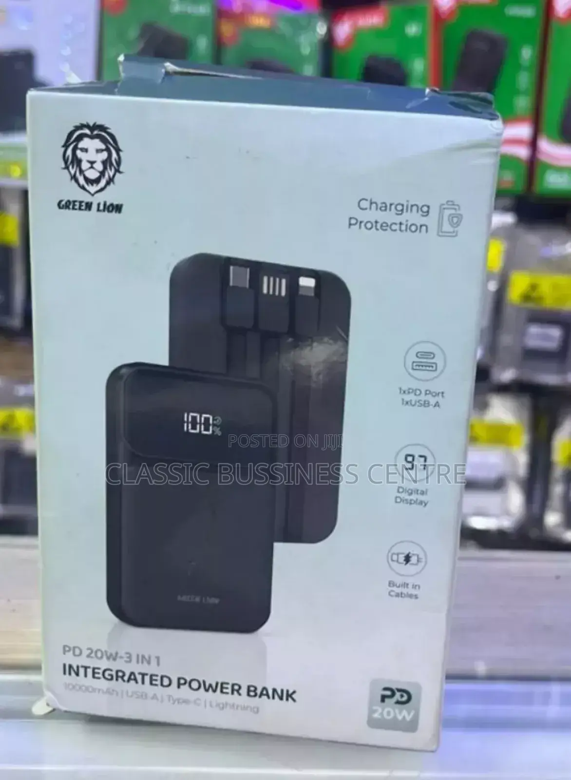 Green Lion Magsafe Intergrated Powerbank
