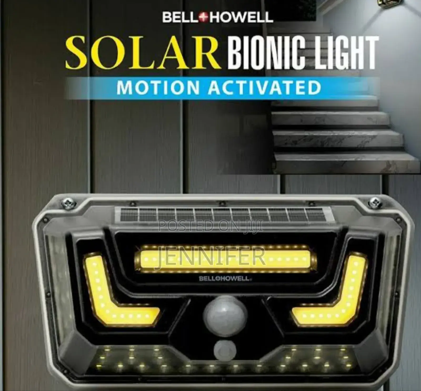 Bionic Outdoor Solar Lamp With Motion Sensor