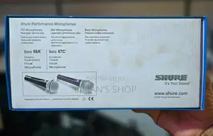 Shure Beta 87c Cardioid Wired Condenser Microphone