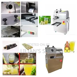 Electric Automatic Sugarcane Juice Extractor Machine