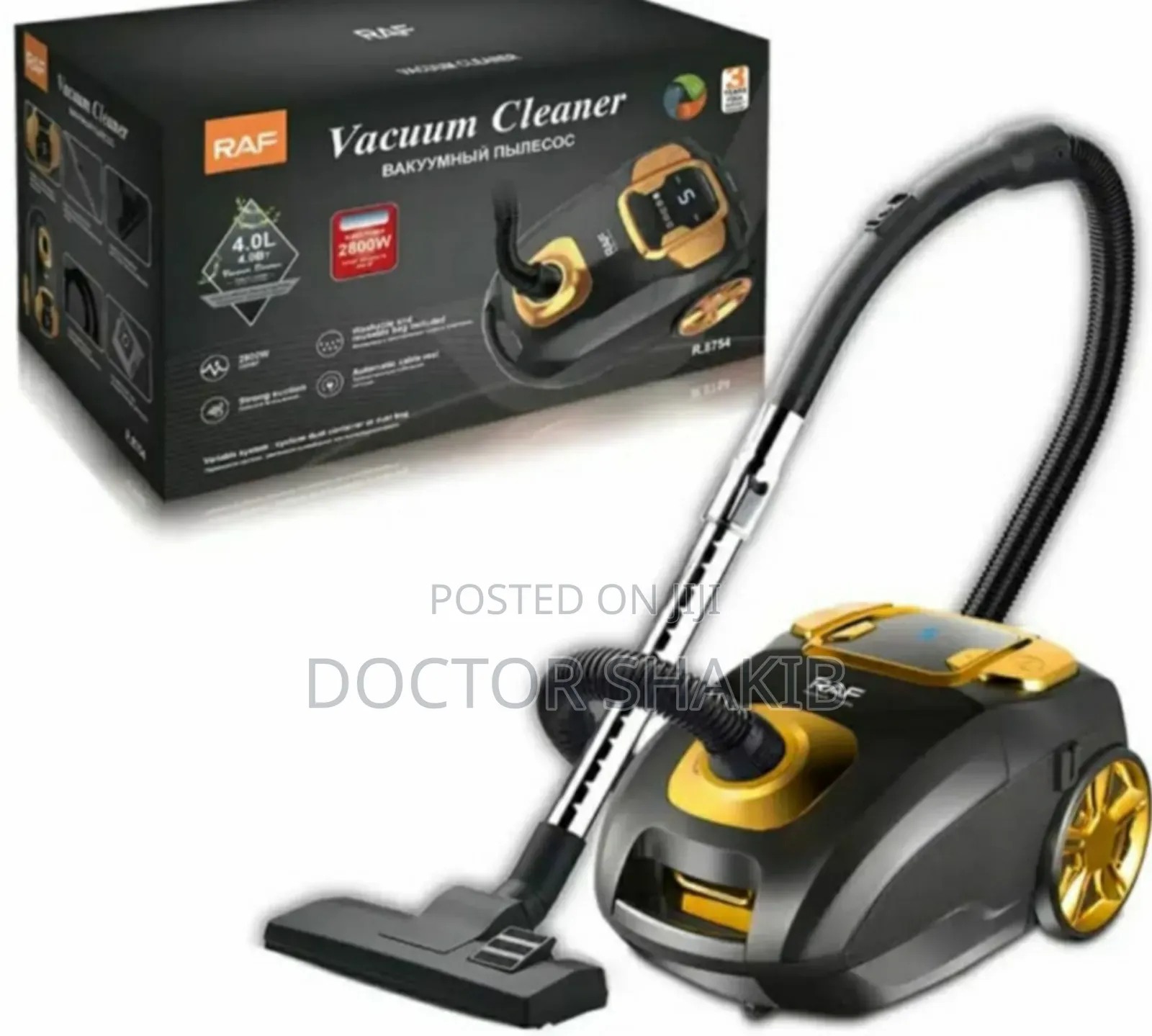 New Raf Vacuum Cleaner High Suction Power