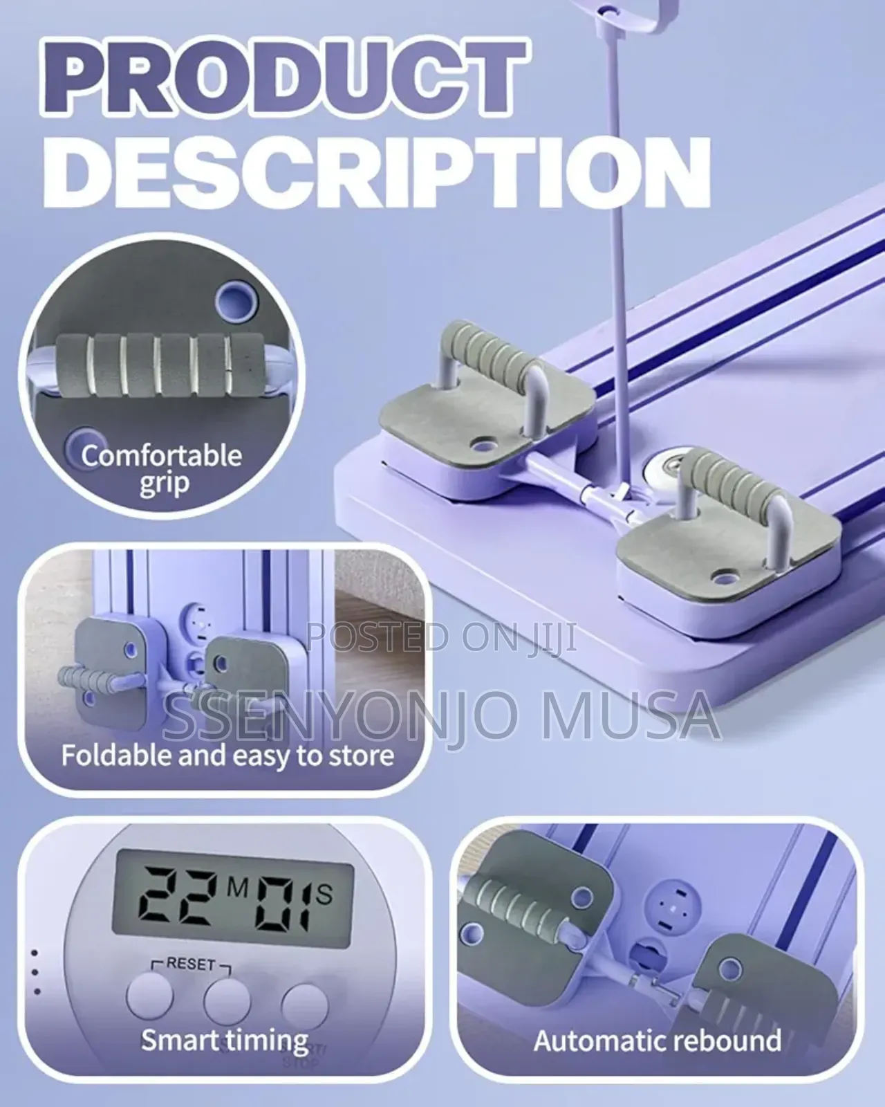 Multi-Functional Ab Roller Trainer-Core Strength Abdominal