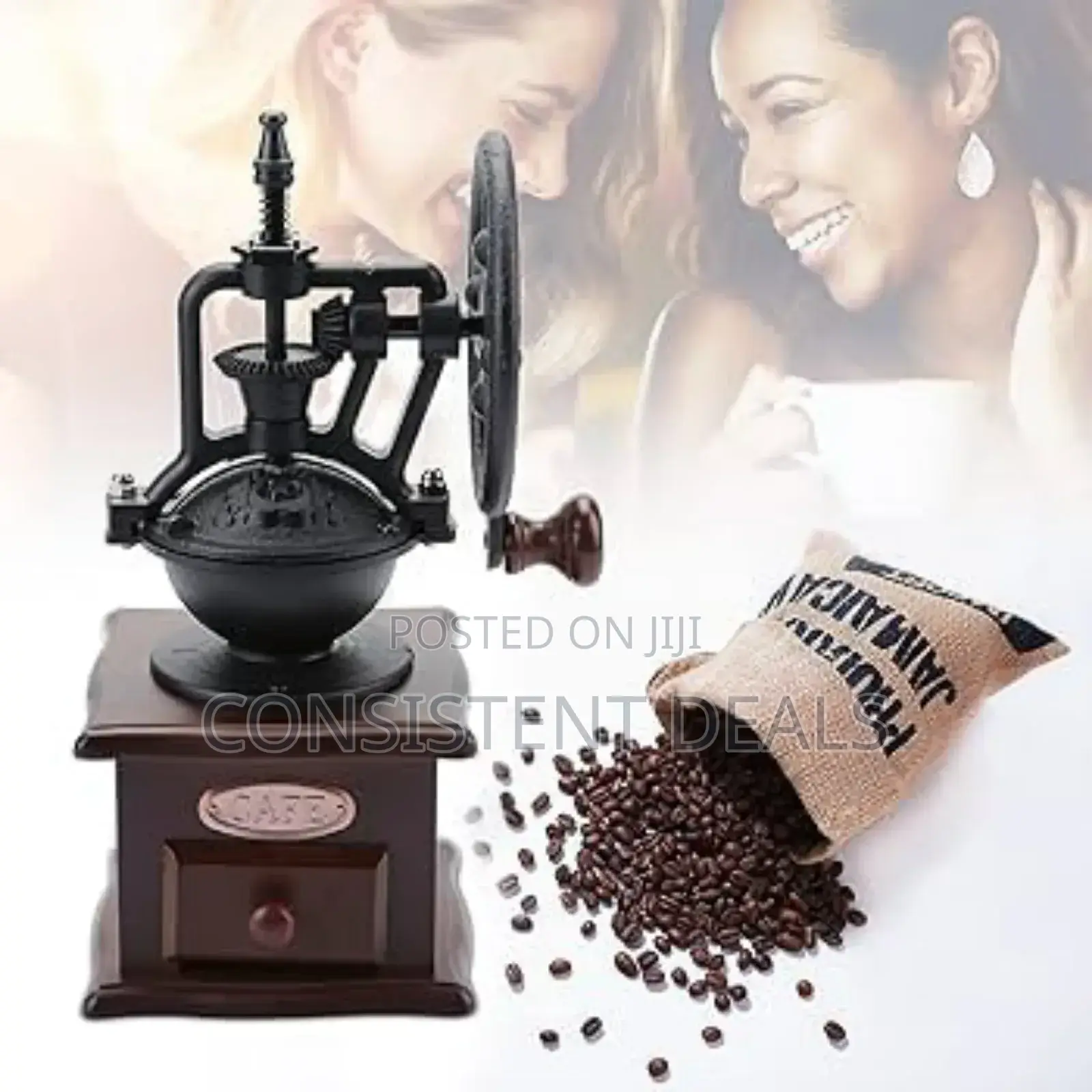 Hand Coffee Grinder Coffee Bean Man You Grinder