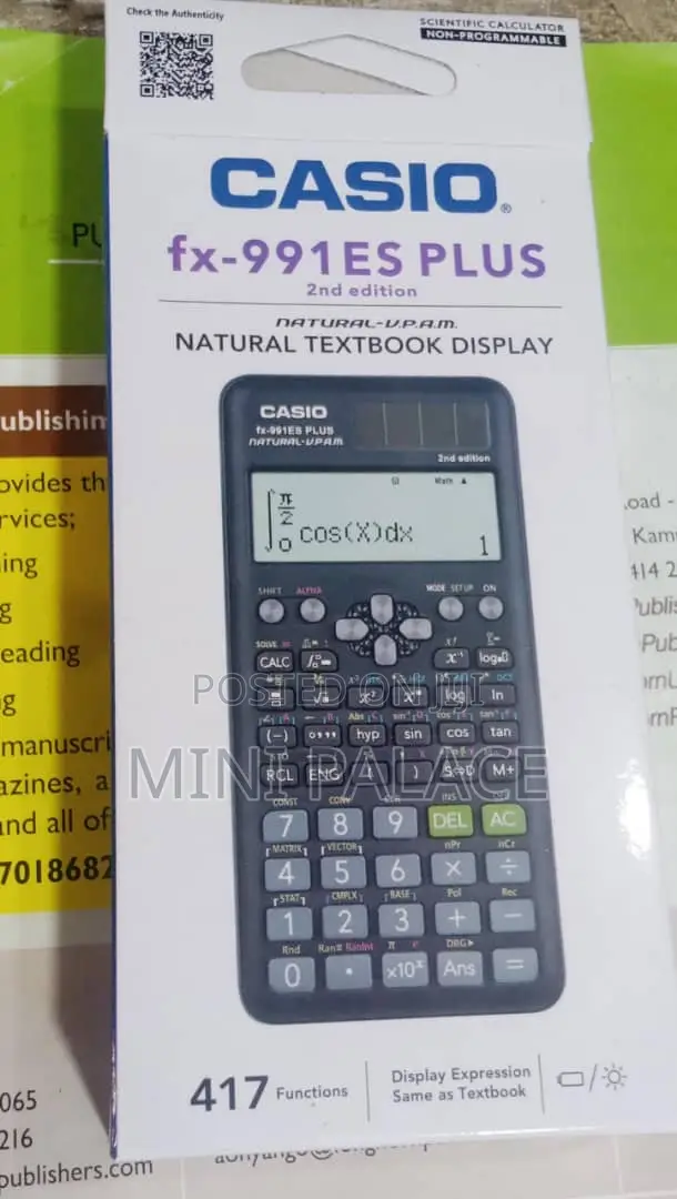 Casio Calculator Fx-99es (2nd Edition)