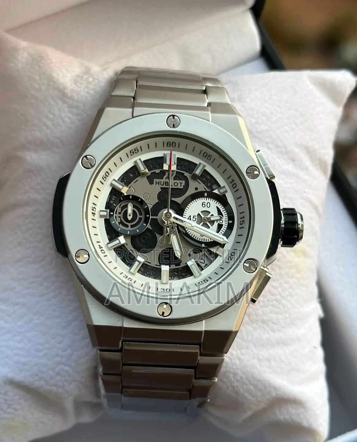 Classic Hublot Bang Intergral Chronograph Watch in Stock