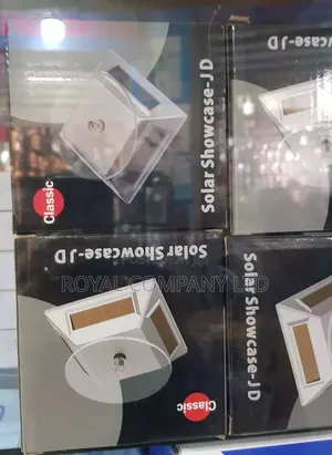Rotating Solar Show Case