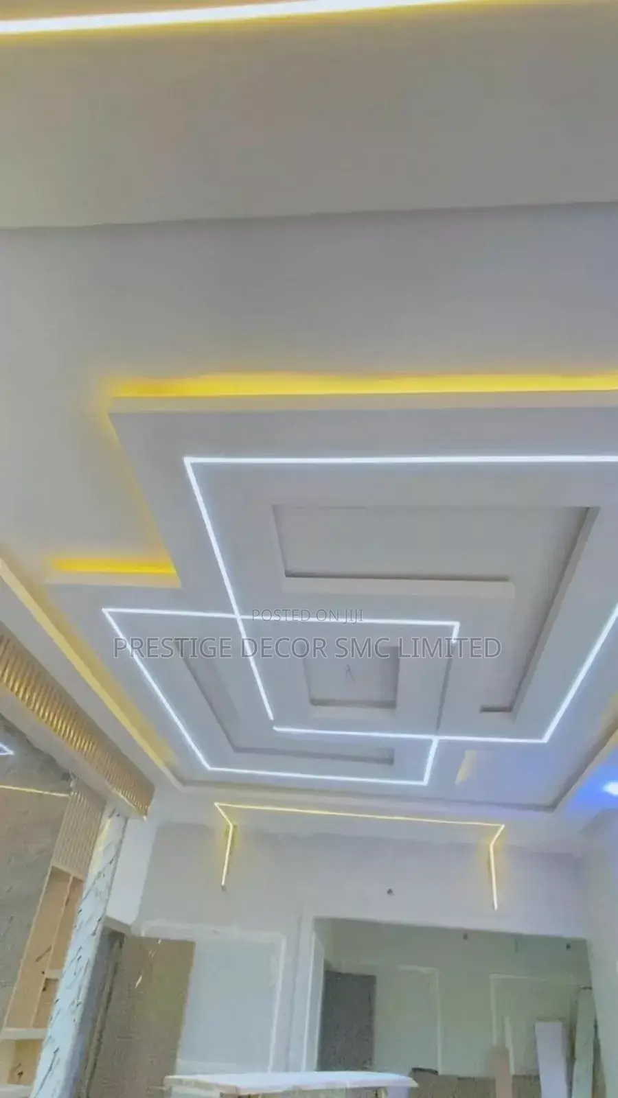 Gypsum Moon Rise Ceiling