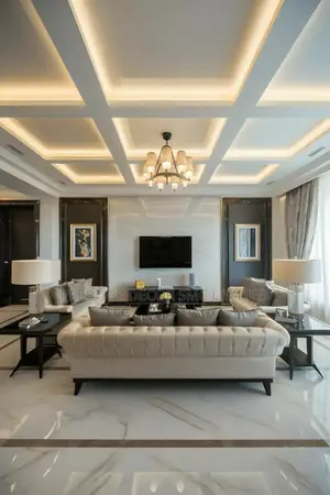 Gypsum Moon Rise Ceiling