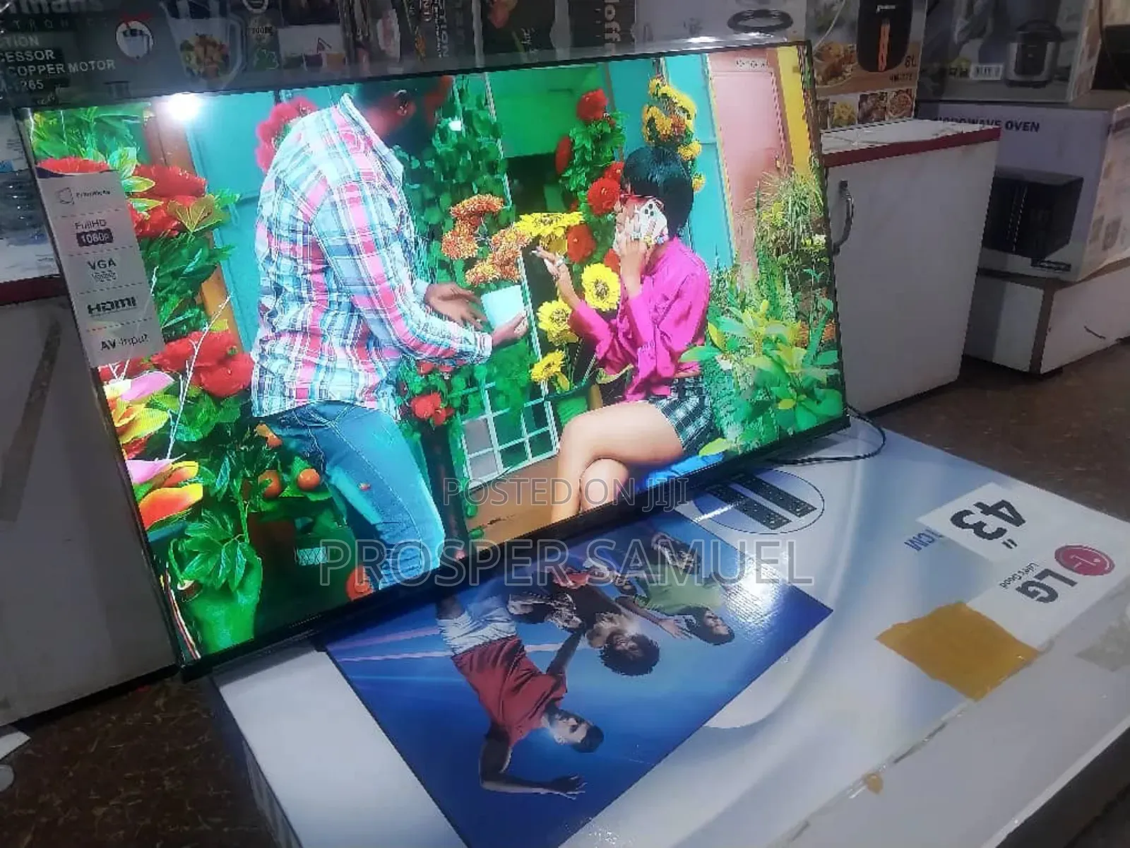 Lg Brand New 43 Inches Flat Screen With Free to Air Decoder