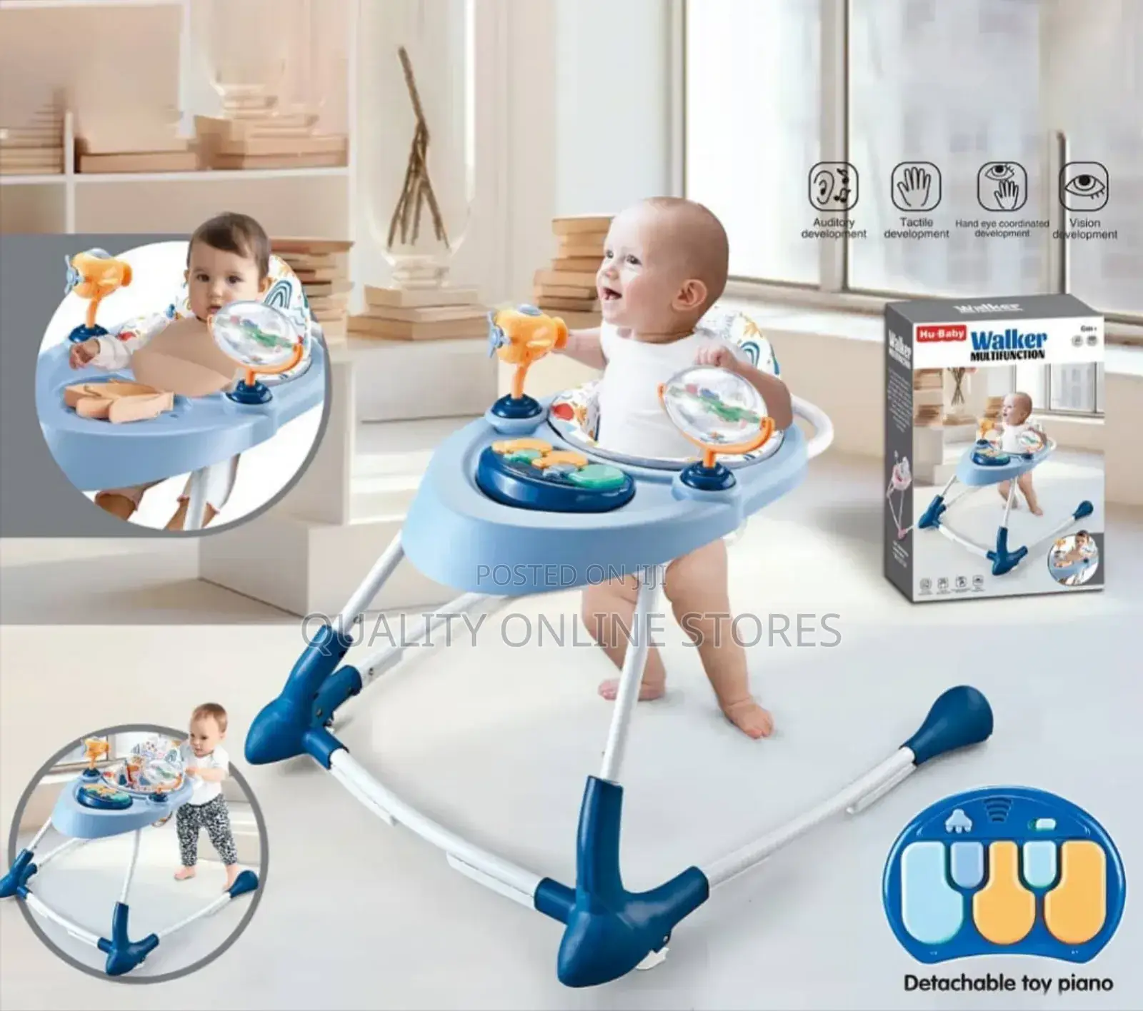 Toy Piano Baby Walker