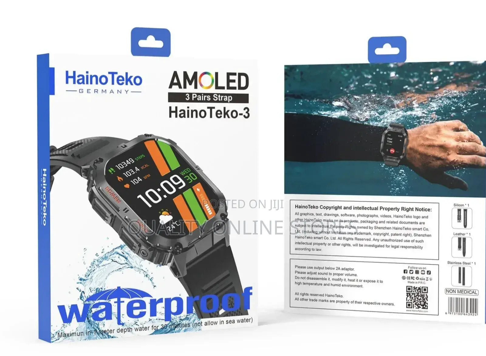 Haino Waterproof Smart Watch