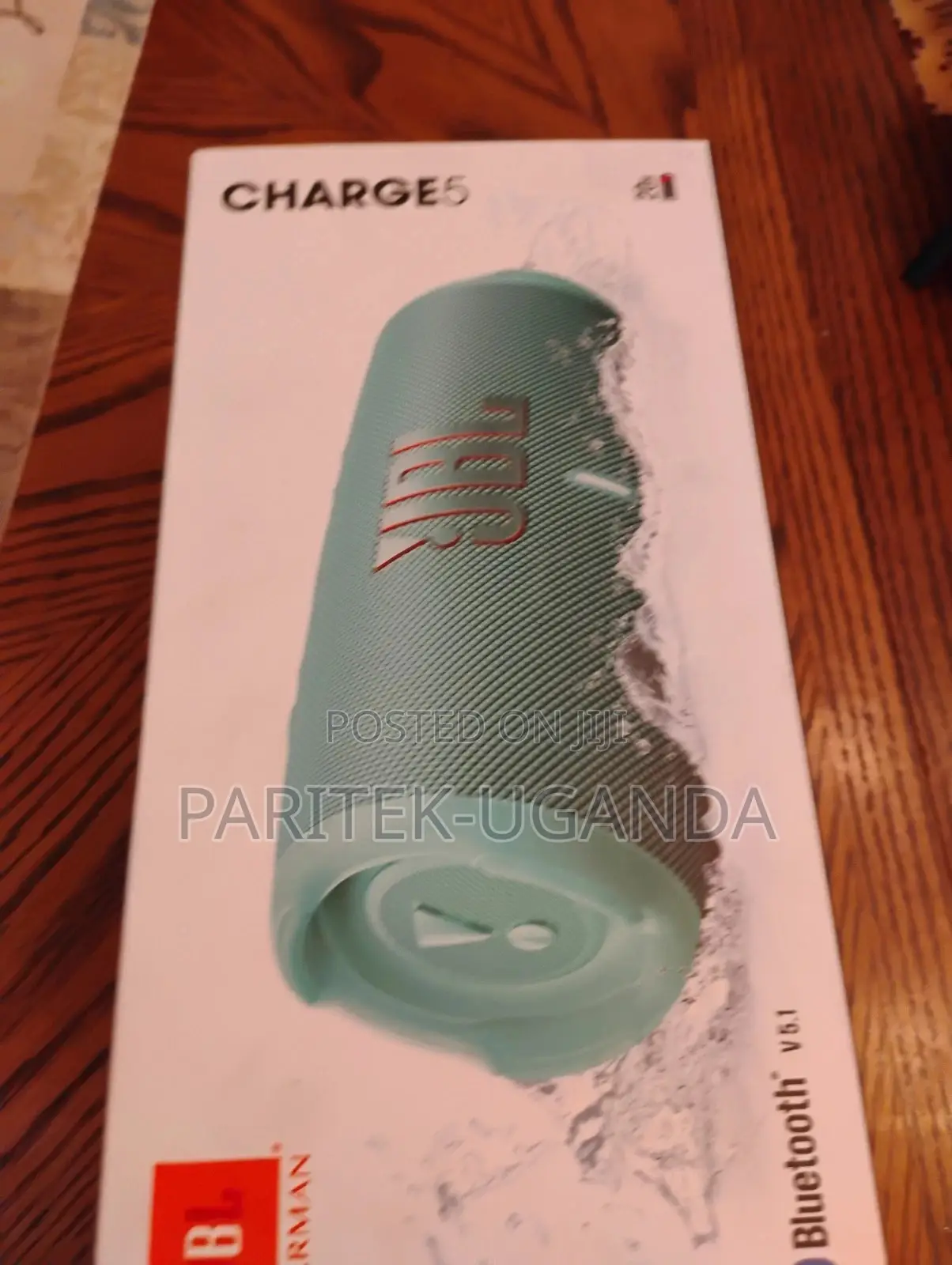 JBL - Charge 5 Portable Waterproof Speaker - (Teal)