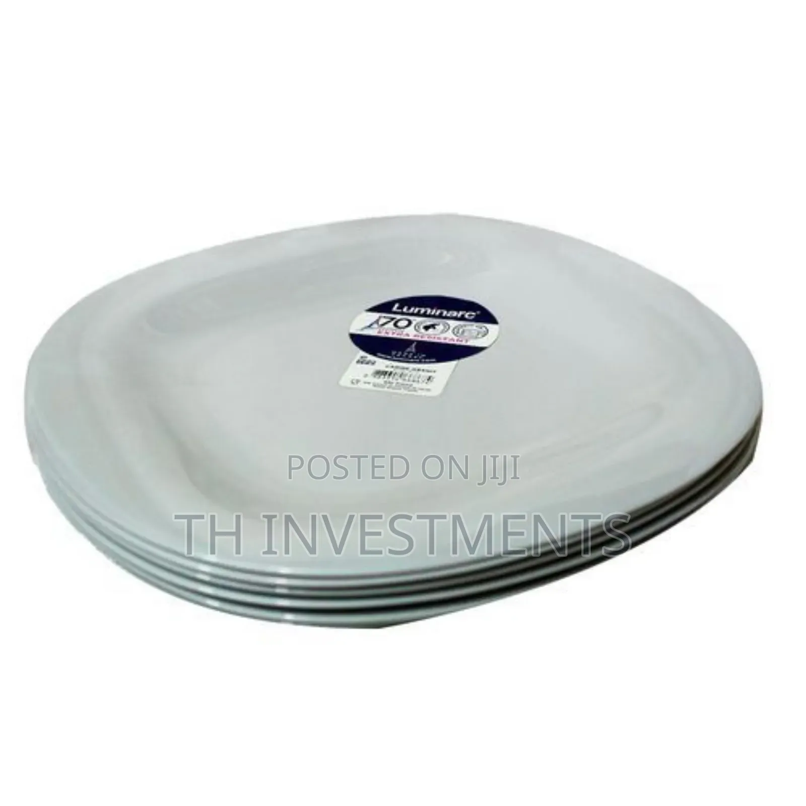 6pcs of Luminarc Plates 