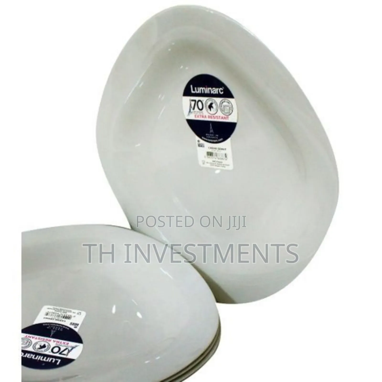 6pcs of Luminarc Plates 
