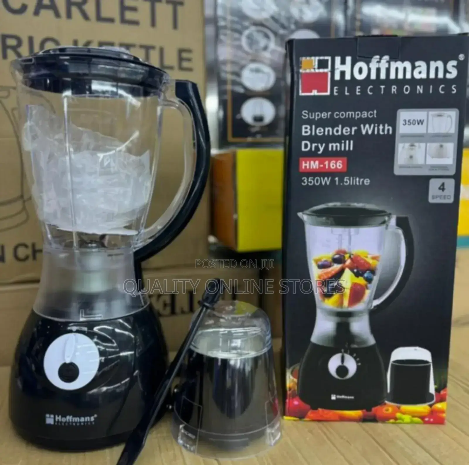 Electric Hoffman's Blender With Mil