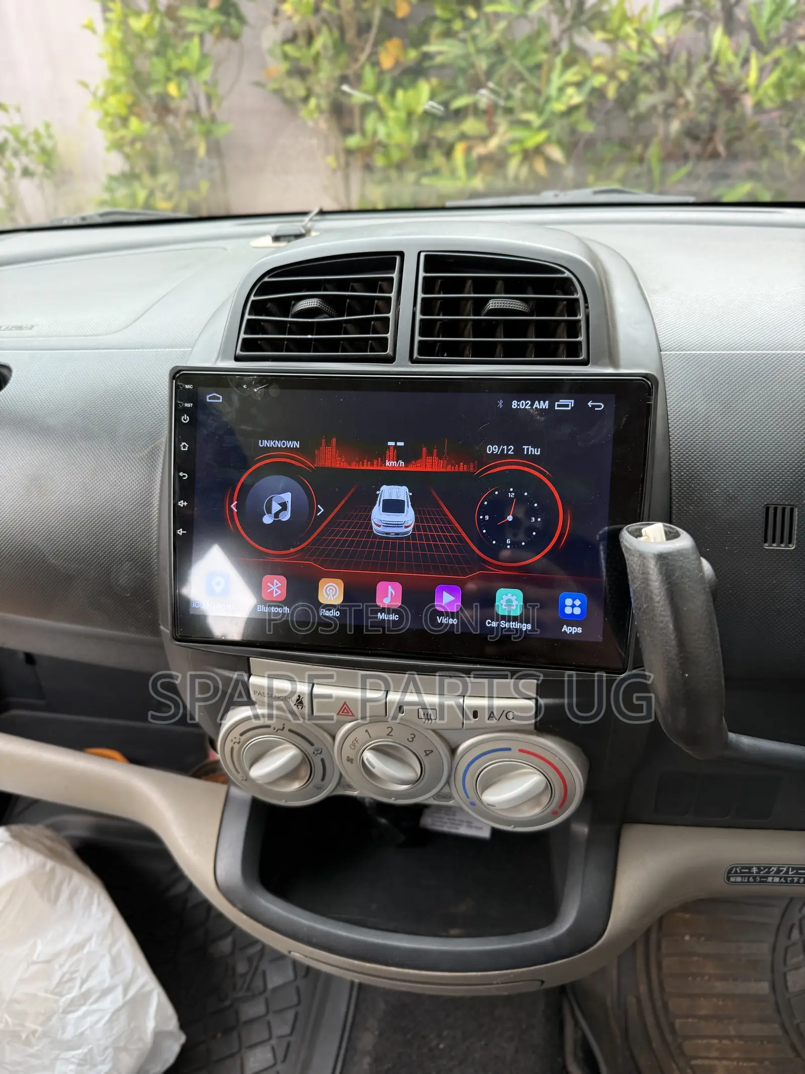 Toyota Passo Custom 9inch Radio