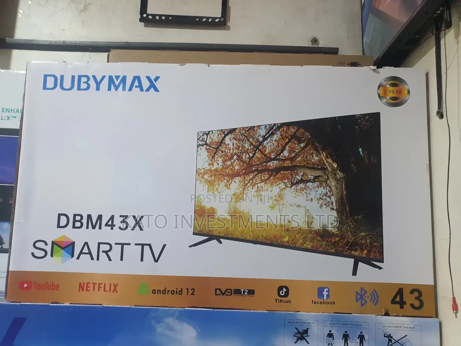 Dubymax 43 Inches Tv DBM Smart Tv