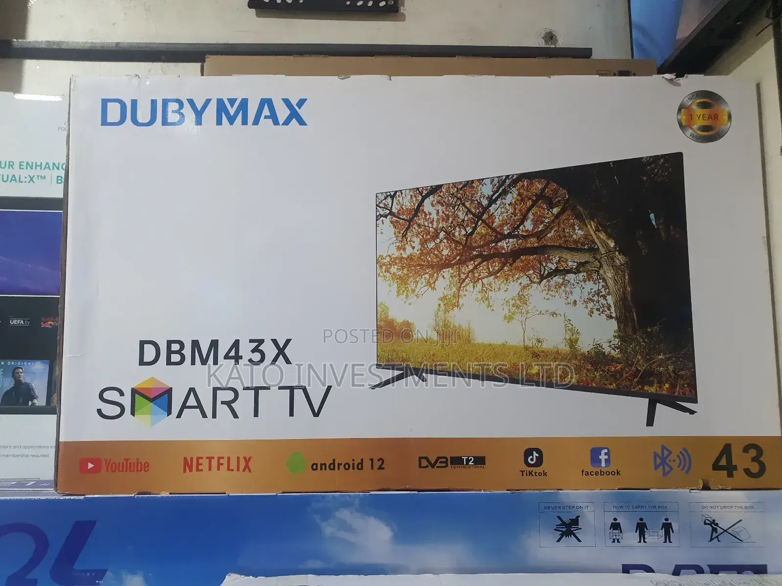 Dubymax 43 Inches Tv DBM Smart Tv